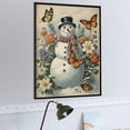 thumbnail image 4 of Snowman With Flower Puzzles for Adults 1000 Pieces, Wooden Jigsaw Puzzles, Painting Image Funny Puzzle for Women, Relieve Stress, Prevent Senile Dementia, Improve Collaboration Skills, 4 of 8