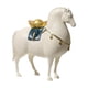 thumbnail image 1 of Estatua de caballo de la suerte, adorno de escritorio, figura decorativa moderna de resina coleccionable con manchas negras, 1 of 9