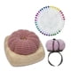 thumbnail image 5 of Cojín de costura con forma de calabaza y diseño portátil Rosa, 5 of 9