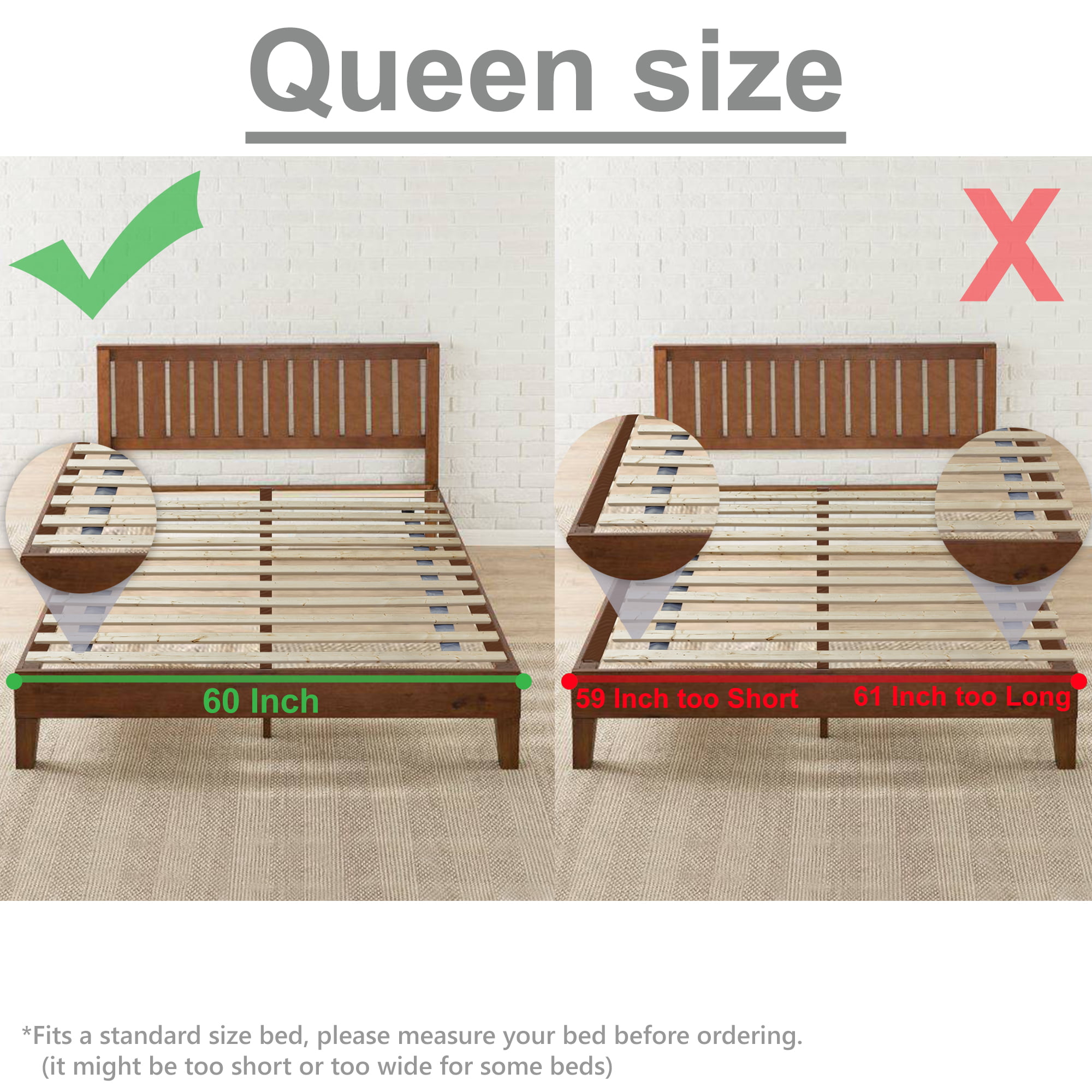 queen bed slats