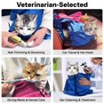 thumbnail image 2 of Bolsa transportadora suave y acogedora para gatos pequeños Amkune, rosa, 2 of 7