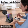 thumbnail image 5 of 2026 New 5-in-1 Wireless Smart Sensor Speaker with USB Charging,LED Ambient Light, Motion Sensor Playback, Wireless Audio, Built-in Phone Stand, Clear Loud Sound, Anti-Slip Design, iOS & Android Com, 5 of 8