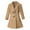 Beige, variant on Timegard Baby Boys Girls Coat Classic Winter Trench Coat Solid Color Comfy Mid Long Outerwear with Belt