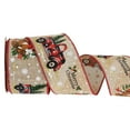 thumbnail image 3 of Cinta de Navidad de imitación perfecl 10 yardas 2.5in con cable para envoltura de Regalos, 3 of 5