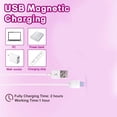 thumbnail image 3 of Handheld Electric Back Massager - 8 Speeds 20 Modes - Handheld Deep Tissue Neck Back MassagerChristmas and Halloween gifts, 3 of 8