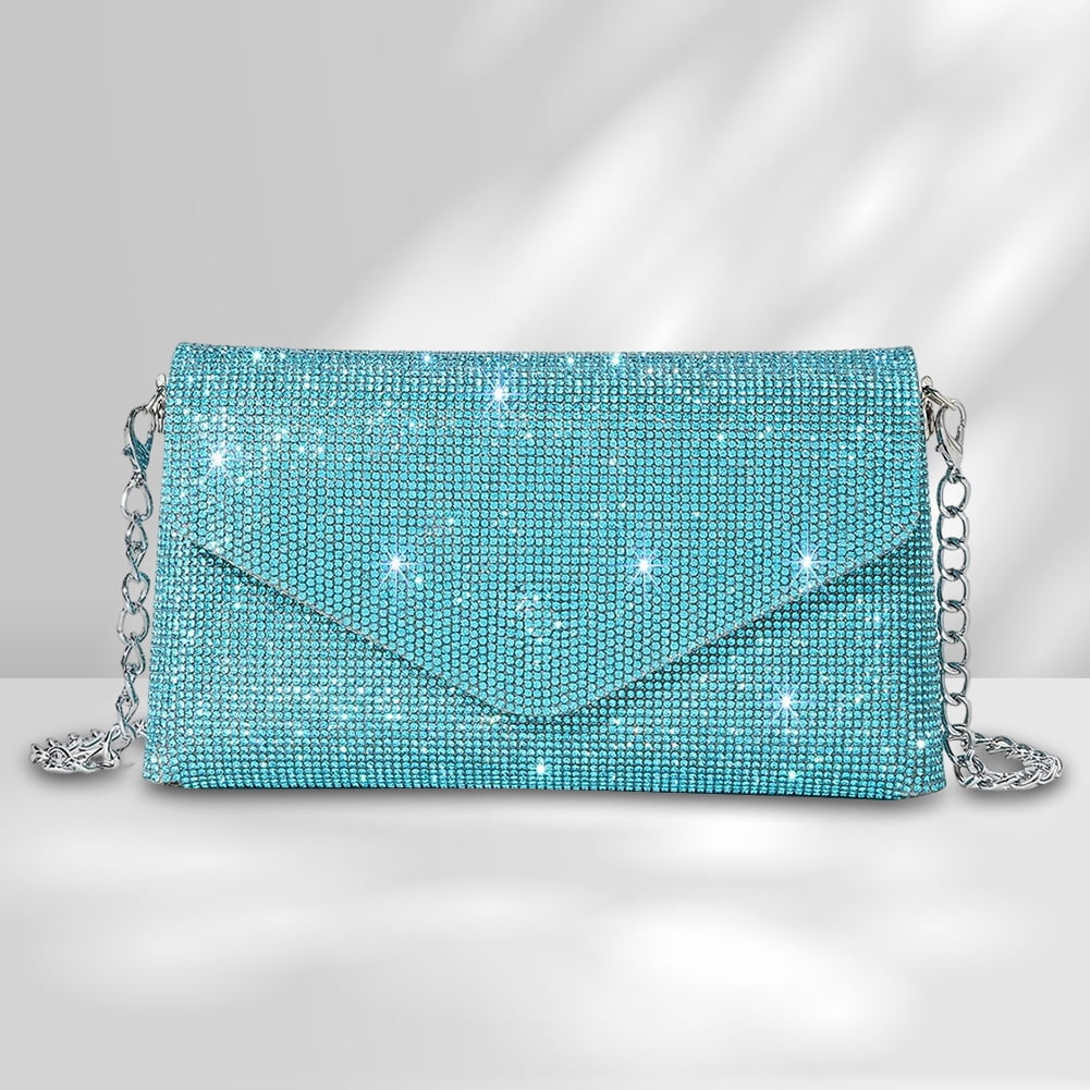 Damen Clutch, Sparkly Bling Mini Handtaschen Elegan Produktbild-Vorschau 7