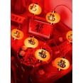 thumbnail image 3 of Mid-Autumn Festival Lantern String Small Red Lantern Hanging Decoration Chinese Style Decoration for Spring Festival Celebration, 3 of 6