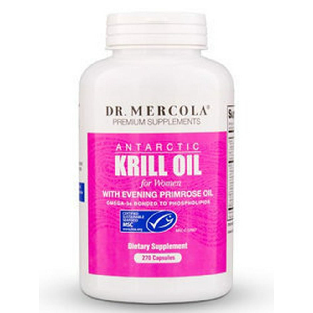 Dr. Mercola Premium Supplements Antarctic Krill Oil for Women