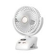 thumbnail image 2 of Clip Fan- 5 Speeds Small USB Fan With Strong Airflow- Clip And Desk Fan With Digital Display - Quiet For Office Bedroom School Stroller 2400MAH, 2 of 9