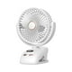 thumbnail image 2 of RKSTN portable fan Clip Fan- 5 Speeds Small USB Fan With Strong Airflow- Clip And Desk Fan With Digital Display - Quiet For Office Bedroom School Stroller 2400MAH, 2 of 9