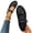 Black #138, variant on Women's Hollow Out Mary Jane Flats, Breathable Cut-Out Walking Shoes with Adjustable Buckle Strap, Lightweight Casual Shoes, 43