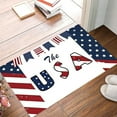 thumbnail image 6 of Dmlowu 4th of July Decorations Bathroom Rugs 16x24" Non Slip Patriotic Kitchen Mats for Floor Luxury Soft Quicker Dry Rugs for Living Room, 6 of 9