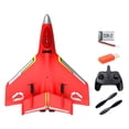 thumbnail image 3 of RC Airplane Jet Fighter Toys, anticolisión, fácil de controlar, estable 2,4 GHz portátil de espuma RC Airplane, RC Glider para adultos, y niñas rojo Hugo Avión teledirigido, 3 of 10