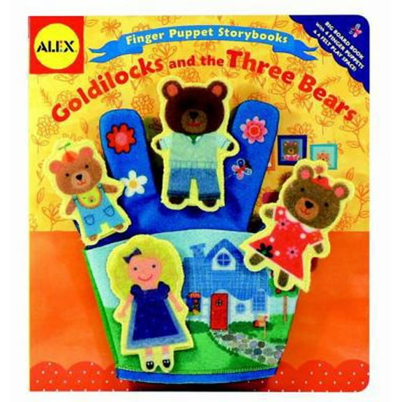 Pre-Owned Alex Toys Finger Puppet Storybooks: Goldilocks and the Three Bears (Board book) 0316153958 9780316153959
