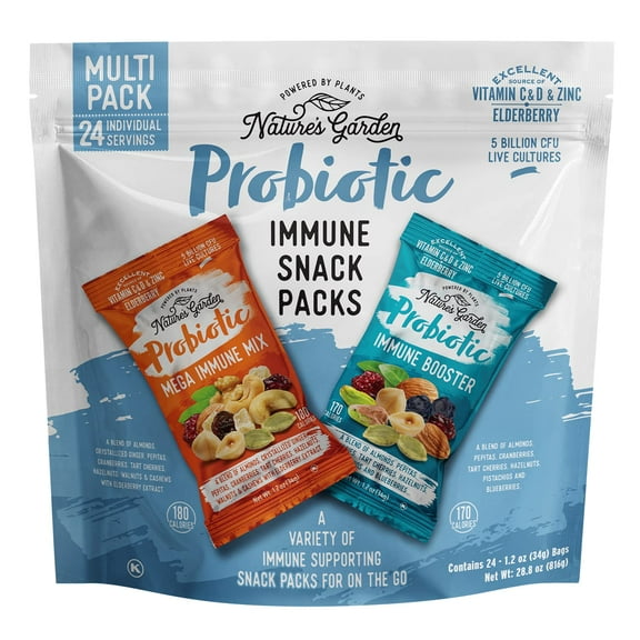 Nature's Garden Probiotic Immune Snack Packs (28.8 oz)