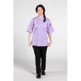 thumbnail image 1 of Uncommon Threads 0706-8602 Unisex Pulse Chef Coat, Lilac - Small, 1 of 1