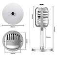 thumbnail image 1 of 4Pcs Retro Microphone Props Model Vintage Microphone Antique Microphone Toy Microphone Stage Table Decor,Silver, 1 of 6