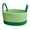 Green, variant on Yonrjhukm Desktop Storage Basket, Woven Cotton Thread Storage Basket for Organizing Toys, Books, and Household Items, Elegant Decorative Basket with Portable Handle and Durable Design
