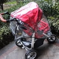 thumbnail image 5 of Universal Baby Stroller Rain Cover Waterproof Stroller Wind Dust Shield Cover for Strollers Universal Size To Fit Most Strollers, 5 of 9