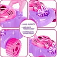 thumbnail image 5 of ArtCreativity Pink Bubble Lawn Mower, Toddlers, Bubble Solution Included, 5 of 8