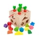 thumbnail image 1 of Caja de permanencia de objetos, juguetes Montessori, educativo, clasificador de formas de madera, caja a juego, juguete para niñas, niños, bebés de 1, Hugo Juguetes para clasificar colores, 1 of 10