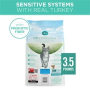 Purina ONE Plus, Sensitive Skin & Stomach, Dry Cat Food, Turkey, 3.5 lb Bag