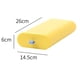 thumbnail image 3 of Caja de Almacenamiento Soledad Extensible para Escritorio Amarillo, 3 of 8