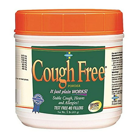 Cough Free Powder for Horses, 1 lb, Attacks the causes of coughs and congestion and helps horses fight off colds, allergies and heave-related symptoms By