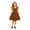 R86 Yellow, variant on Curuila Children Girls Halloween Dress Sleeveless Plaid Print Crew Neck For Party Fashionable Dresses Size 3-4 Years