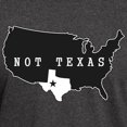 thumbnail image 3 of CafePress - Not Texas T Shirt - Men's Classic Graphic Cotton T-Shirt, 3 of 4