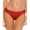 Orange, variant on Becca by Rebecca Virtue Womens Shirred Lined Swim Bottom Separates