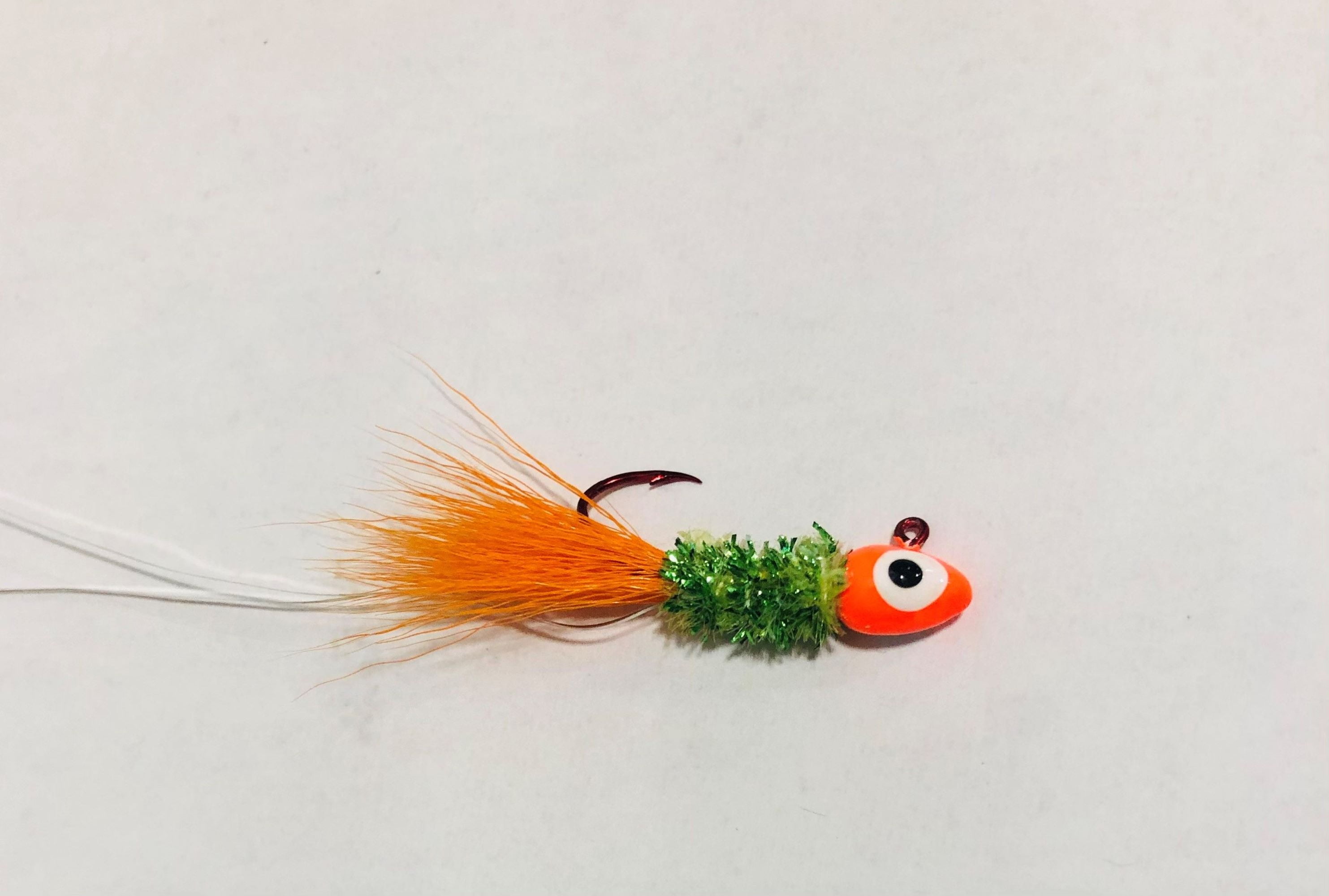 (2 pack) Arkie Lures Pro Model Tiny Hineee Jig, Burnt Chicken Color, 1/32 oz.