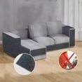 thumbnail image 7 of XIBUFE Cat Scratch Couch Furniture Protector,Adhesive Cat Scratch Pad Deterrent for Furniture,Cat Scratcher Sofa DIY Climbing Cat Scratcher Couch Protector (Light Grey,78.7X15.8Inch), 7 of 7
