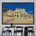 thumbnail image 4 of Home Decor Art Canvas, Reproduction Poster, Oil Painting Print, The Yellow House, Street Landscape Poster, Famous Canvas Decor, Canvas Wall Decor - Black Framed, 4 of 9