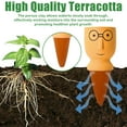 thumbnail image 3 of 4 Pack Terracotta Watering Spikes, Eco-Friendly Indoor/Outdoor Automatic Plant Hydration System, Delightful Slow Release Watering for Time-Saving Care, 3 of 7