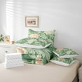 thumbnail image 6 of Castle Fairy Women Girls Teens Spring Graden 7Pcs Bedding Comforter Set,Chic Flower Queen Bedding Sets Super Cozy,Botanical Plants Queen Sheet Sets,Ultra Soft Home Decor, 6 of 8