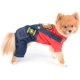 thumbnail image 2 of Conjuntos para perros pequeños, camisas de primavera para niño y niña, pantalones vaqueros con pechera y 2 bolsillos, monos de una pieza para gatos, cachorros, ropa para chihuahua, adorables Ov, 2 of 5
