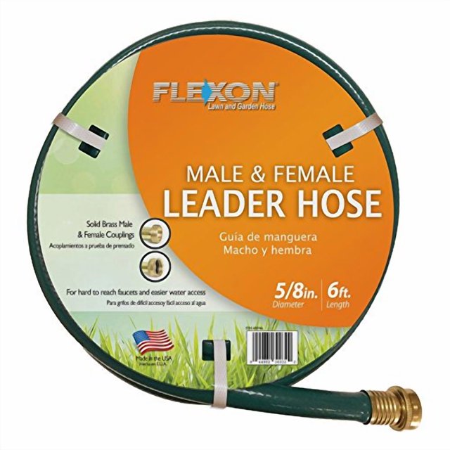 Manguera líder Flexon de vinilo ligero de 5/8 pulgadas x 1,8 m