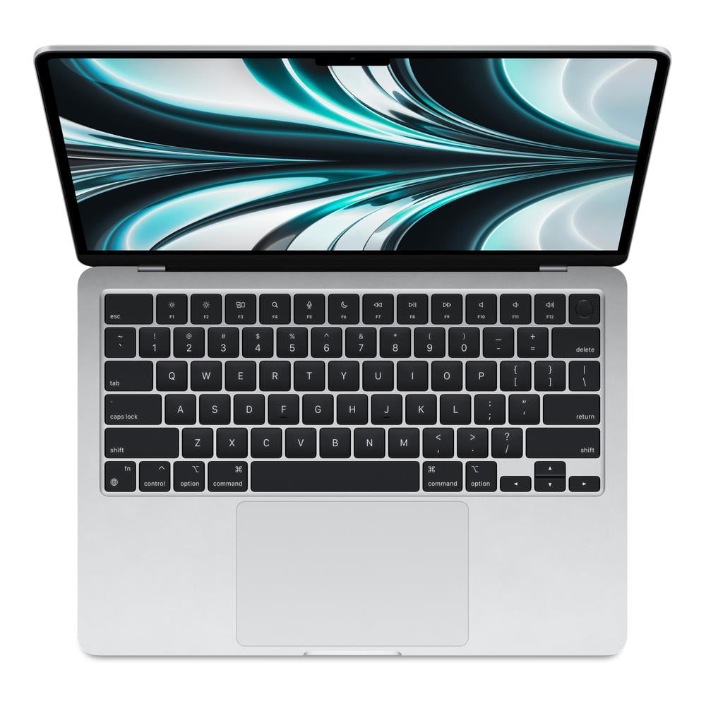 Restored Apple Macbook Air 13.6-inch (8GPU, Silver) 3.5Ghz 8-Core M2 (2022) Laptop 256 GB Flash HD & 8GB RAM-Mac OS (Refurbished)