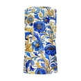 thumbnail image 5 of Gamivast Boho Tank Tops for Women Plus Size Floral Print Lightweight Round Neck Sleeveless Loose Fit Blouses Summer Vacation Tops, 5 of 6