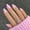 Gradient Pink, variant on Almond Press On Nails Medium - Soft Gel Ombre Fake Nails with Nail Glue, Semi-Transparent Reusable Glue On Nails in 12 Sizes - 24PCS Stick On Nails Kit, Gradient Pink Almond