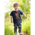 thumbnail image 2 of Cute Bear With A Backpack T-Shirt Infant -Image by Shutterstock,  18 Months, 2 of 4
