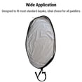 thumbnail image 2 of yeacher Universal Adjustable Kayak Cockpit Cover - Waterproof, Windproof, and Dustproof Protection for Boats, 420D Oxford Cloth, Elastic Cords, Storage Bag Included, Black, Size S (34.8x21.8in), 2 of 6