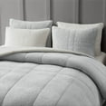 thumbnail image 6 of Wonderful Luxury Tufted Plush Reversible 3-Piece Comforter Set – Ultra-Soft All-Season Bedding, 6 of 8