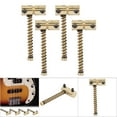 thumbnail image 1 of 4 Piezas De Sillín De Puente De Bajo Eléctrico,Silla De Puente Compensada, Accesorios De Instrumentos Musicales, 1 of 7