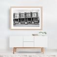 thumbnail image 6 of Residential Charles Village B&W - Baltimore Maryland Photography Architecture Black and White Street Photography City Vintage Unframed Wall Art Print 40 x 60 inches, 6 of 7