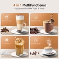 thumbnail image 6 of Eastsign Milk Frother, Frother for Coffee, 4 in 1 Electric Milk Frother and Steamer, Warm and Cold Foam Maker, Hot Chocolate Maker, Milk Warmer, 12oz/350ml Coffee Frother for Latte, Cappuccino, Matcha, 6 of 7