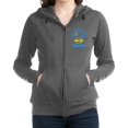 thumbnail image 1 of CafePress - Ukraine Flag Ukrainian Pride Peace Symb Sweatshirt - Women's Zip Hoodie, 1 of 1