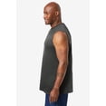 thumbnail image 3 of KingSize Men's Big & Tall Shrink-Less Lightweight Muscle T-Shirt, 3 of 6