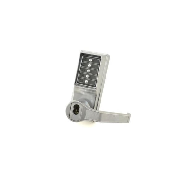 Simplex RR8146B26D Kaba Main Droite Rever Mécanique Bouton-Poussoir Levier Mortaise Combinaison Entrée Passage Lockout avec Remplacement de la Clé